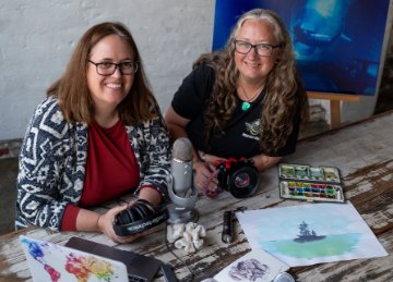 Claire Davenhall and Amanda Kendle